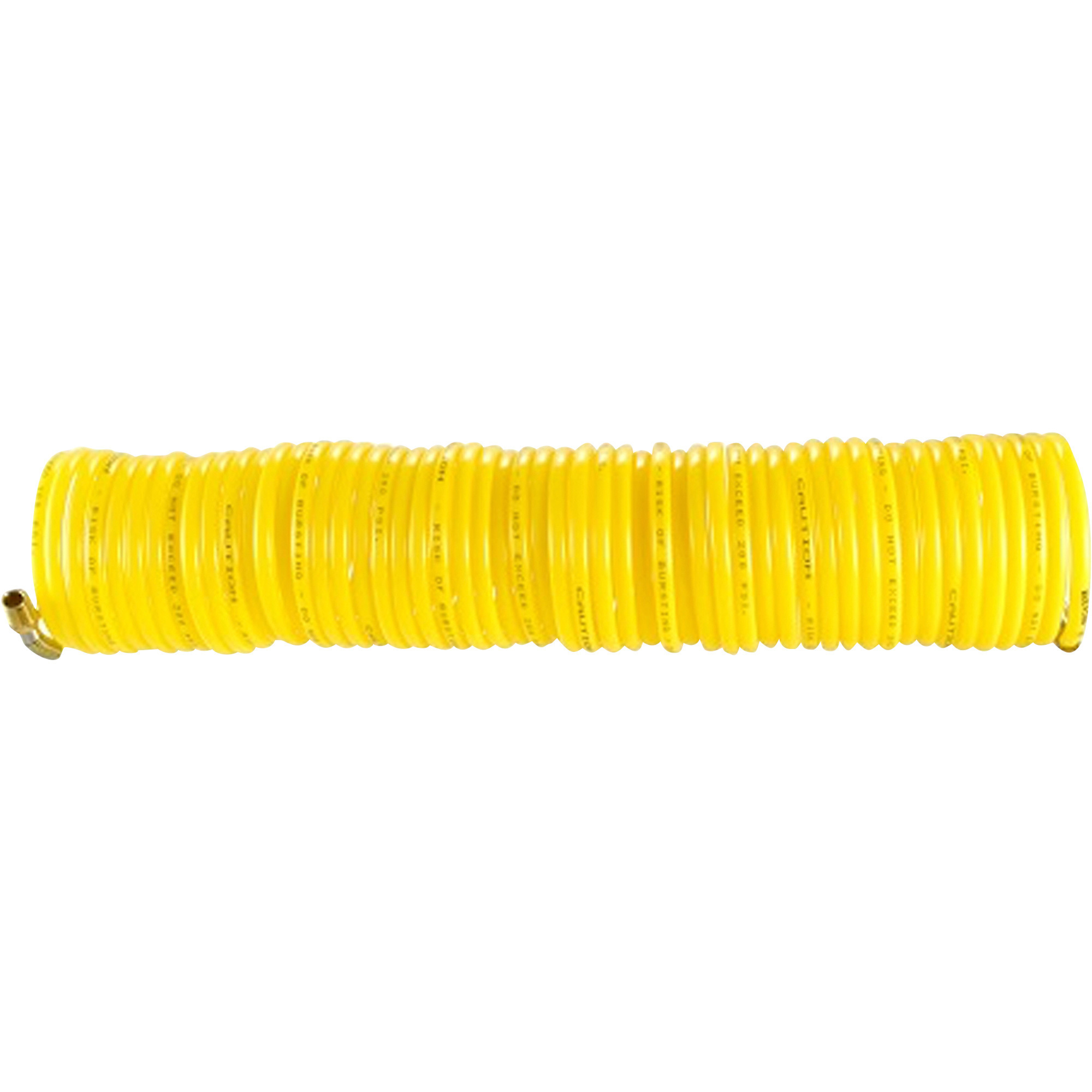 Ironton Nylon Recoil Air Hose, 1/4in. x 50ft., 125 PSI, Model NYR1450